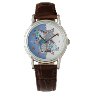 Keltisches Einhorn Armbanduhr