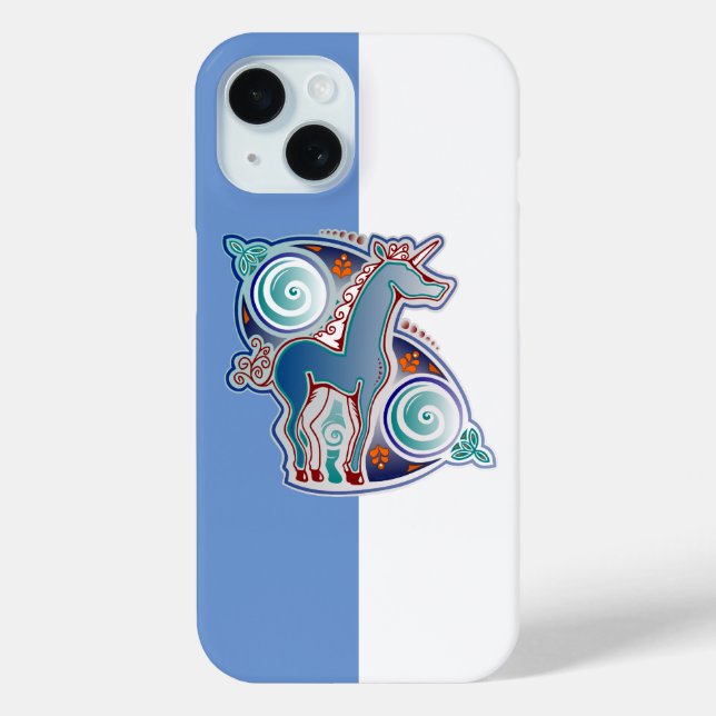 Keltisches Einhorn Case-Mate iPhone Hülle (Rückseite)