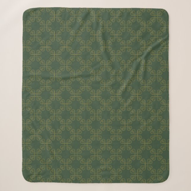 Keltisches Entwurfs-Muster Sherpadecke (Vorderseite)