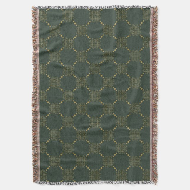 Keltisches Knoten-Muster Decke (Vorderseite Vertikal)