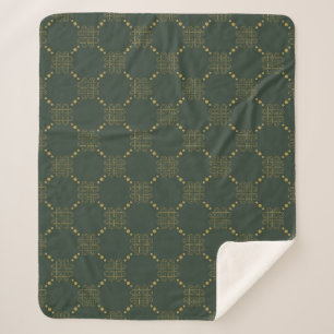 Keltisches Knoten-Muster Sherpadecke