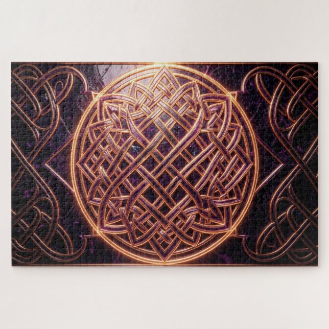 Keltisches Knoten-Puzzle (Horizontal)