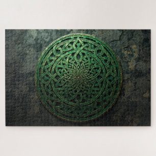 Keltisches Knotenmandala-Puzzle