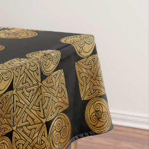 Keltisches Knotwerk-Kreuz  Tischdecke