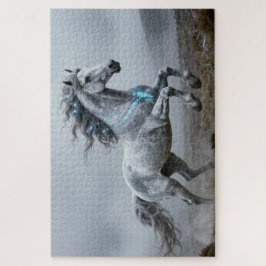 Keltisches Krafttier Pferd Puzzle