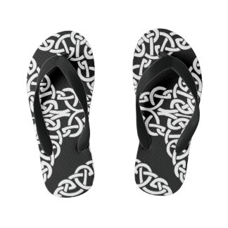 keltisches Kreuz 2 Kinder kippen Flops Kinderbadesandalen