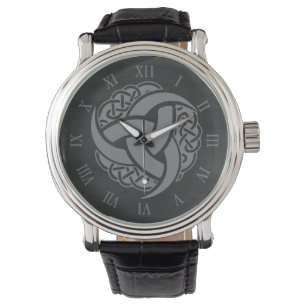 Keltisches Kreuz Christliche Wikinger-Mythologie T Armbanduhr