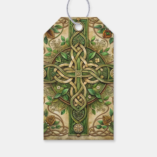 Keltisches Kreuz  Geschenkanhänger (Vorderseite)