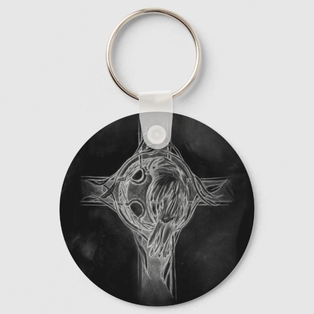 keltisches Kreuz Schlüsselanhänger (Vorderseite)