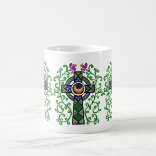 Keltisches Kreuz, Sun und Phoenix Kaffeetasse