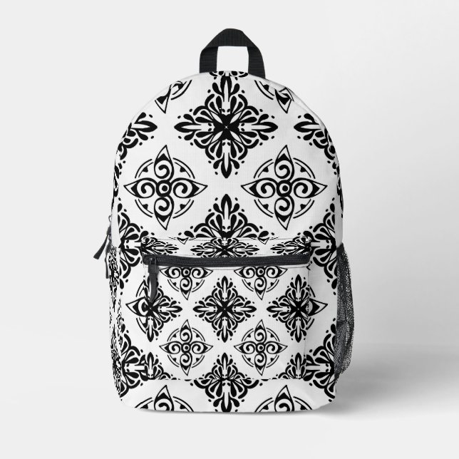 Keltisches Ornament Muster Druck Nähtasche Bedruckter Rucksack (Vorderseite)