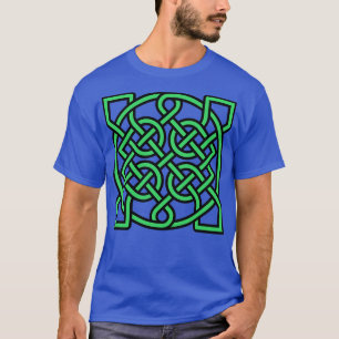 Keltisches ornamentales Knotengeometrisches Design T-Shirt