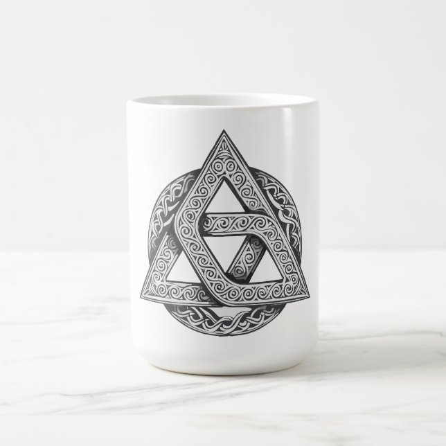 Keltisches Symbol, Trinity-Knoten Kaffeetasse (Mittel)