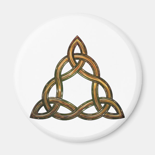 keltisches Triquetra Magnet (Vorne)