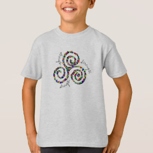 Keltisches Triskele-Stärke-Symbol T-Shirt
