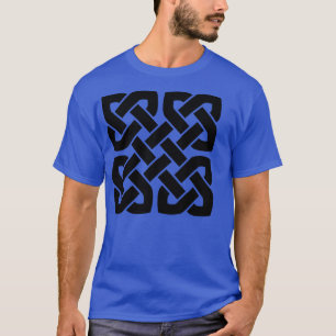 Keltisches verwobenes Endlosknoten-Geometrisches M T-Shirt