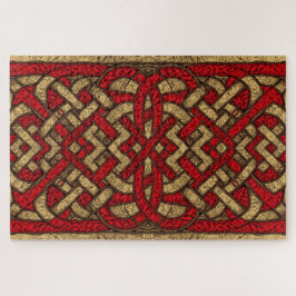 Keltisches walisisches Knotwork-Jigsaw-Puzzle