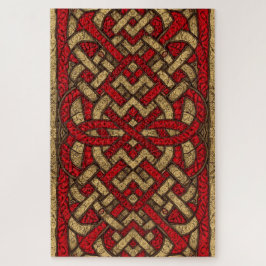 Keltisches walisisches Knotwork-Jigsaw-Puzzle