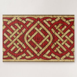 Keltisches walisisches Knotwork-Jigsaw-Puzzle