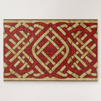 Keltisches walisisches Knotwork-Jigsaw-Puzzle