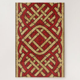 Keltisches walisisches Knotwork-Jigsaw-Puzzle