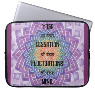 Keltisches Yoga Sutra Laptopschutzhülle