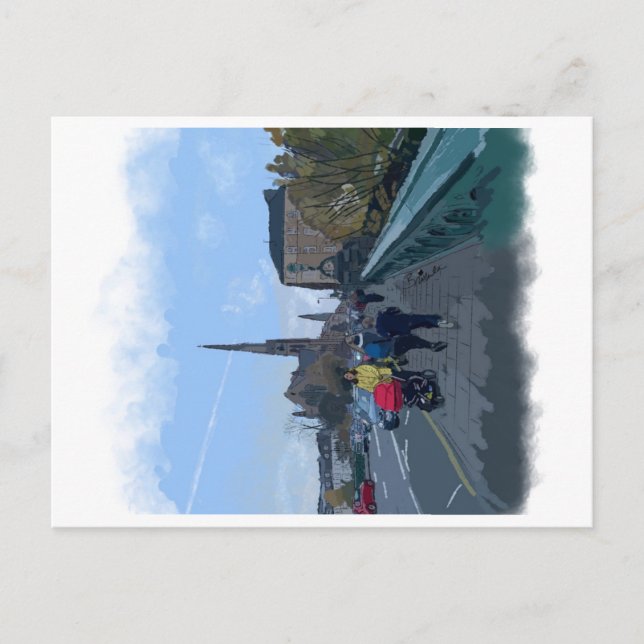 Kelvinbridge Glasgow, Schottland Postcard Postkarte (Vorderseite)