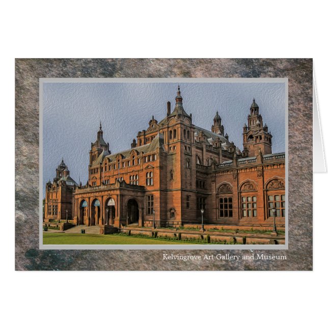 Kelvingrove Kunstgalerie Glasgow (Vorderseite (Horizontal))