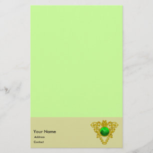 KELZENTRUM DES SAINT PATRICK, KLEEBLATT STATIONERY BRIEFPAPIER