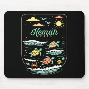 Kemah Tx Niedliche Strandferien Meeresschildkröten Mousepad