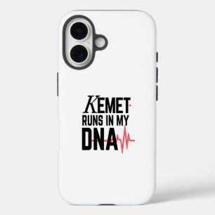 Kemet coule dans mon ADN Coque iPhone / iPad