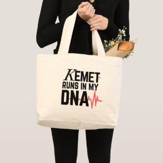 Kemet steckt in meiner DNA | Jumbo Stoffbeutel