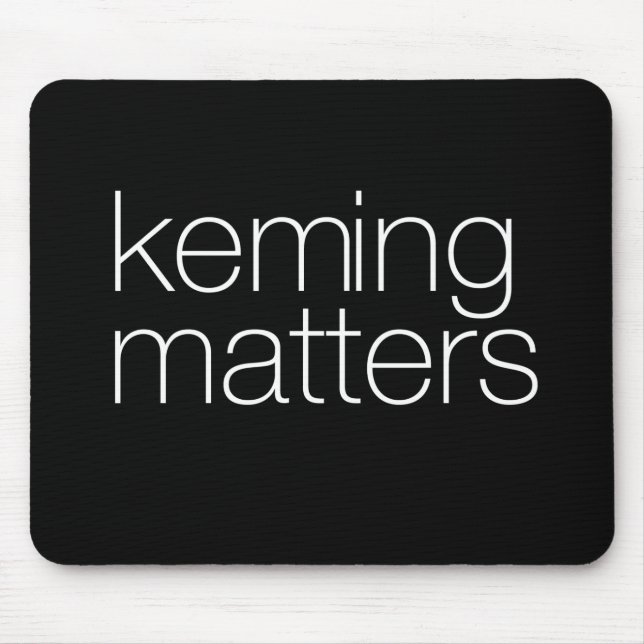 Keming-Angelegenheiten Mousepad (Vorne)
