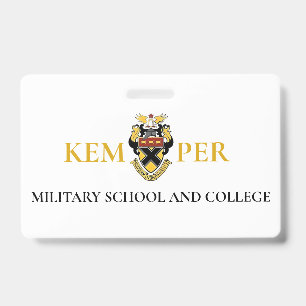 Kemper Military School and College Ausweis