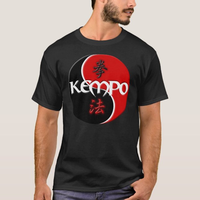 Kempo Yin Yang Shirt (Vorderseite)