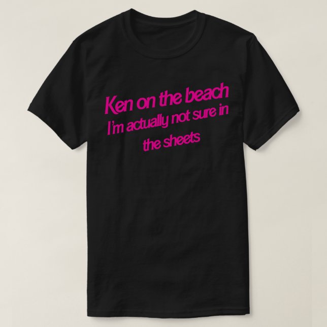 Ken am Strand T-Shirt (Design vorne)