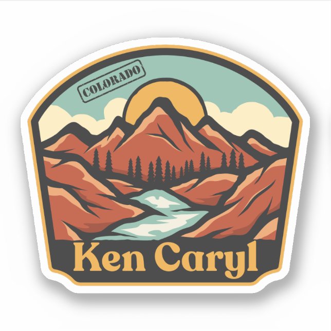 Ken Caryl, Colorado Sticker (Vorderseite)
