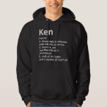 KEN Definition Personalisiert Name Funny Birthday  Hoodie<br><div class="desc">KEN Definition Personalisiert Name Funny Birthday Geschenk Idee</div>