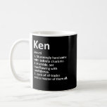 KEN Definition Personalisiert Name Funny Birthday  Kaffeetasse<br><div class="desc">KEN Definition Personalisiert Name Funny Birthday Geschenk Idee</div>