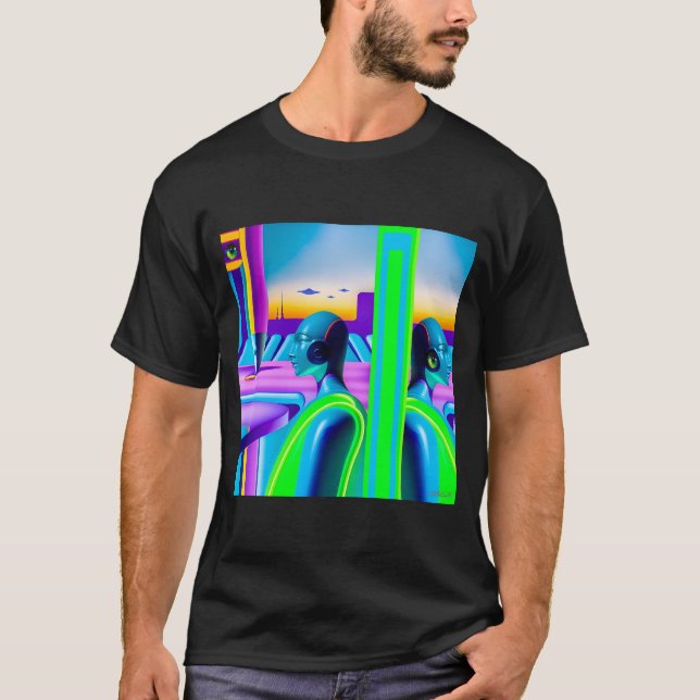 Ken Gage Future Spectrum Sci-Fi T-Shirt (Vorderseite)