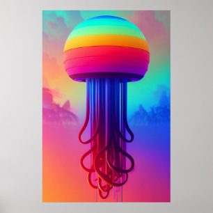 Ken Gage Jellyfish vom Himmel Poster
