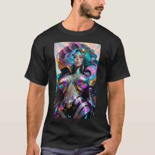 Ken Gage Queen of the Vapor-Rave Fantasy T-Shirt