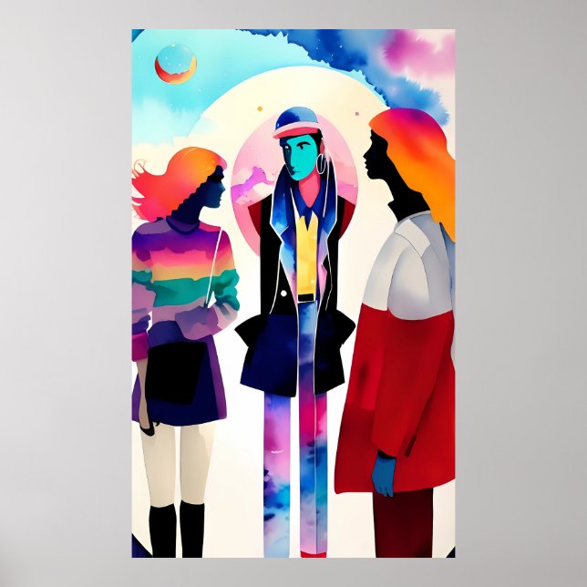 Ken Gage Supernova Festival Poster (Vorne)