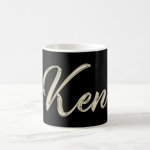 Ken Name whitegold Tasse Teetasse Kaffeetasse