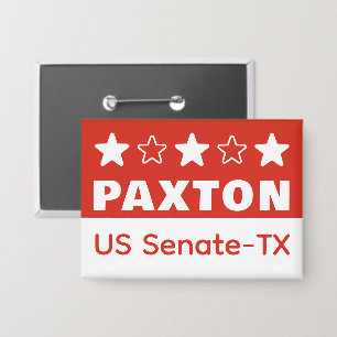 Ken PAXTON für US-Senat Texas 2026 Button