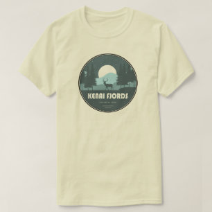 Kenai Fjords National Park Hirsche T-Shirt