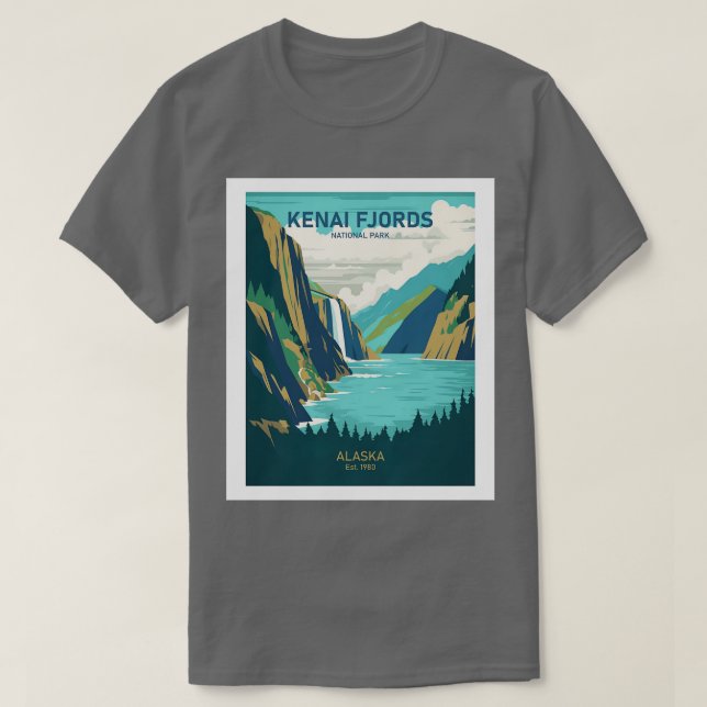 KENAI FJORDS NATIONAL PARK TShirt 1 (Design devant)