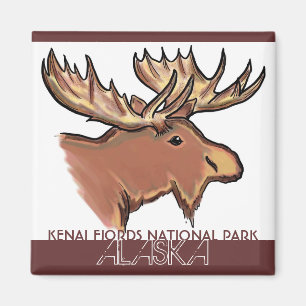 Kenai Fjords Nationalpark Alaska Elsenmagnet Magnet