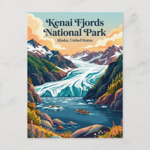 Kenai Fjords Nationalpark Alaska Postkarte