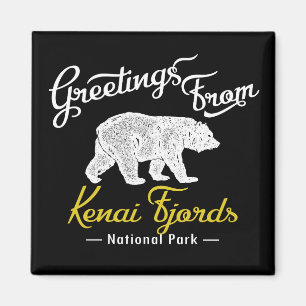 Kenai Fjords Nationalpark Bear Magnet